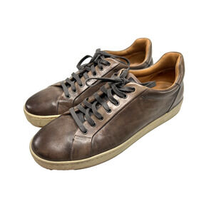 Magnanni Elonso Lo Mens Gray Leather Fashion Sneakers Shoes Mens Size 12
